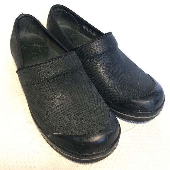 DANSKO black textured clogs - Picture 1 of 7